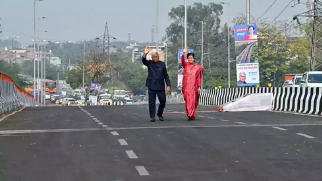 New Flyover Between Anand Vihar, Apsara Border Opens for Public, to Reduce Traffic Congestion