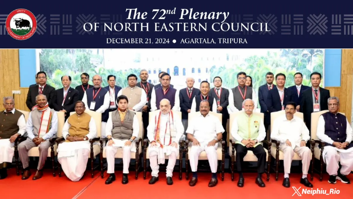 Nagaland CM Seeks Enhanced Resources at 72nd Plenary Meet