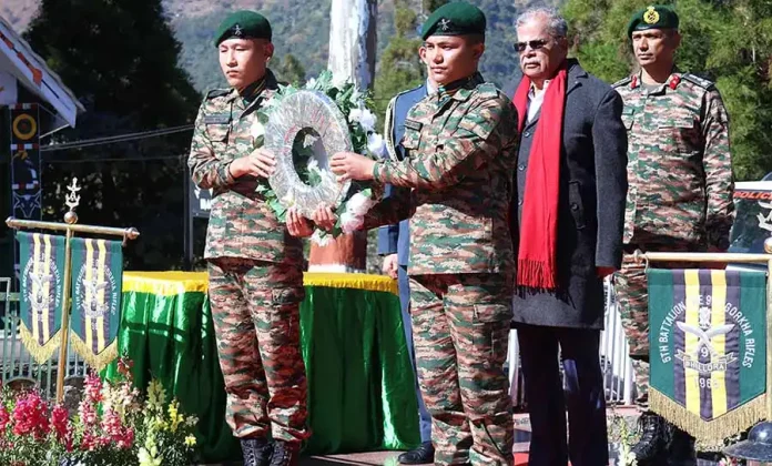 Nagaland Governor Joins Army to Commemorate Vijay Diwas