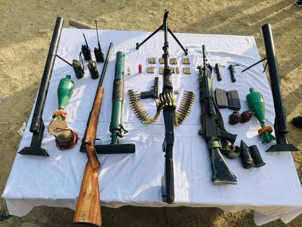 Manipur: Joint Operation Leads to Massive Arms, Ammo Recovery