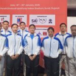 The Nagaland Table Tennis Team