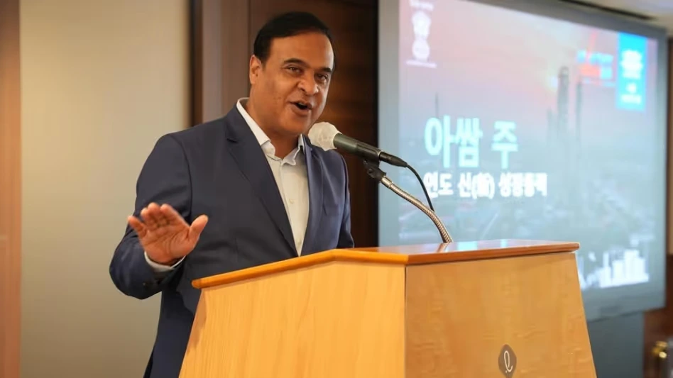 Assam CM Himanta Biswa Sarma Promotes Investment Opportunities in Seoul