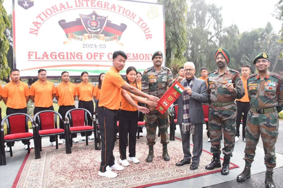 Manipur Governor Ajay Kumar Bhalla Flags Off National Integration Tour