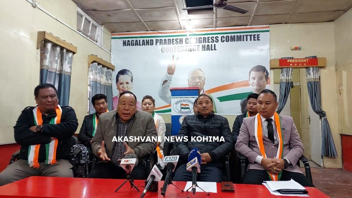 Nagaland Congress Raises Serious Concerns Over Reimposition of Protected Area Regime in State