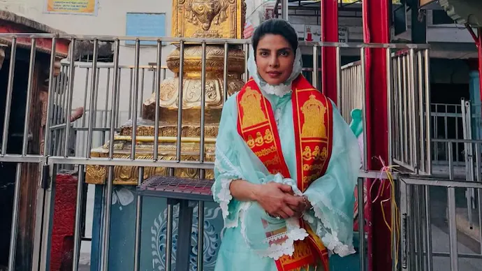 Priyanka Chopra Visits Hyderabad’s Chilkur Balaji Temple as She Begins a ‘New Chapter’